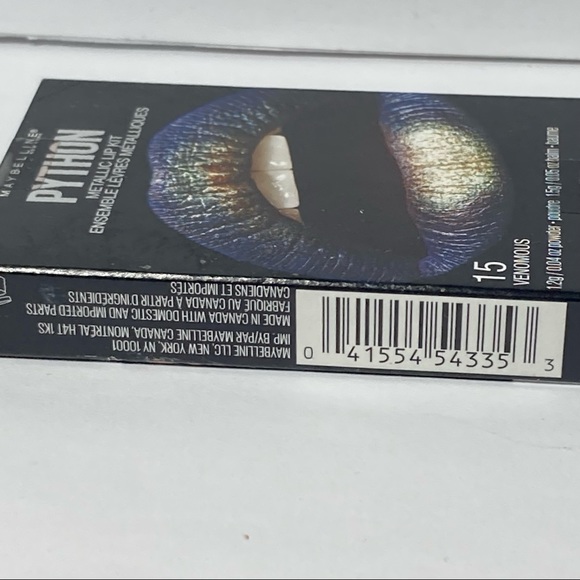 Maybelline Python Metallic Lip Kit Venomous - Picture 9 of 10